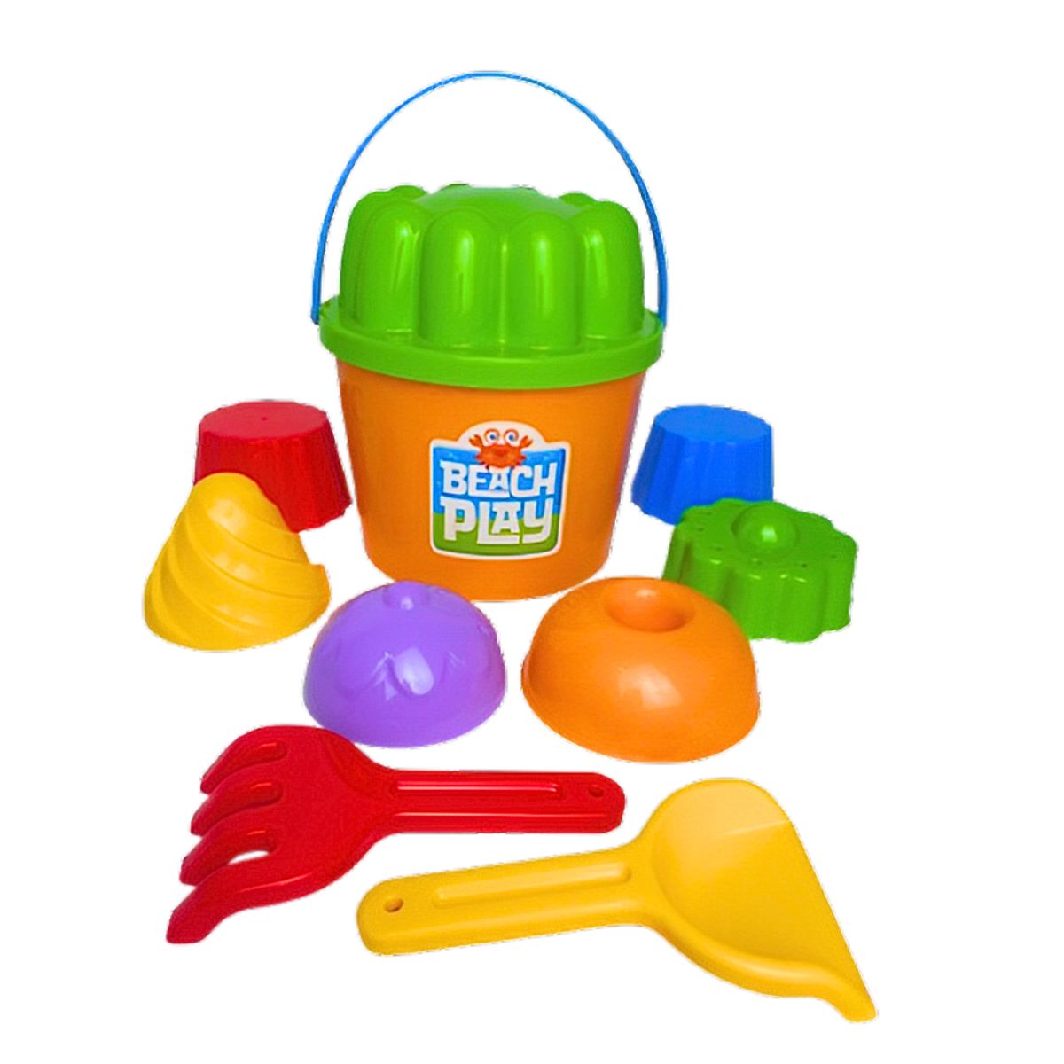 Brinquedo Balde Praia Beach Play Verde - Usual Brinquedos Brinquedo Balde Praia Beach Play Verde - Usual Brinquedos